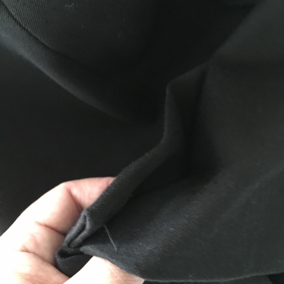 BANANA REPUBLIC square neck black dress EUC - Picture 7 of 8